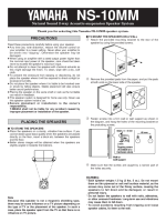 Yamaha NS-10-MM-Owners-Manual